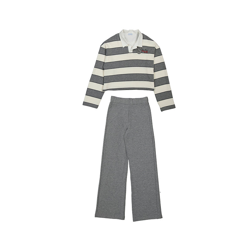 Con. pantalon largo polo 7584 acero vig