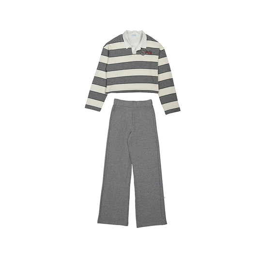 Con. pantalon largo polo 7584 acero vig