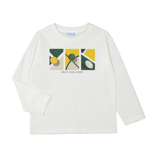 Camiseta m/l "daily challenge" 4043 nata polen