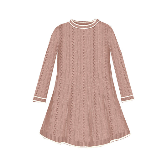 Vestido tricot ochos 4920 maquillajes