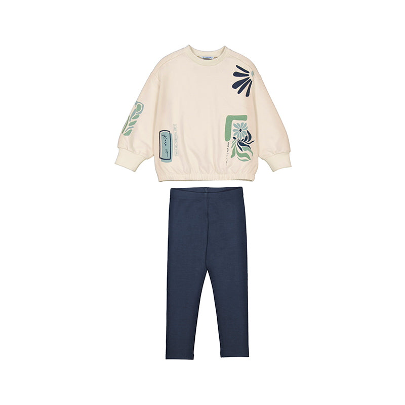 Conj. leggings pullover 4726 petroleo