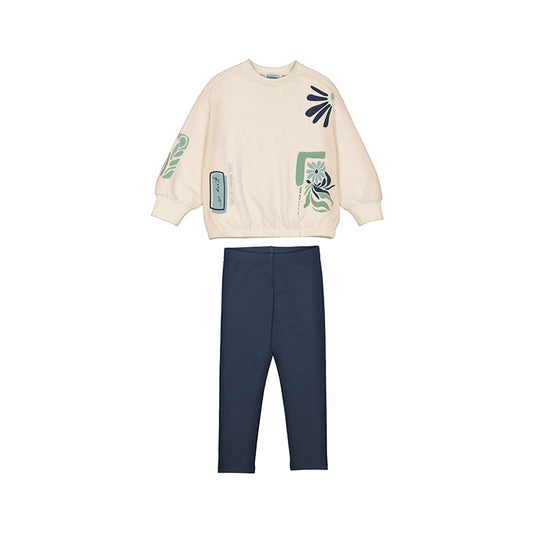 Conj. leggings pullover 4726 petroleo