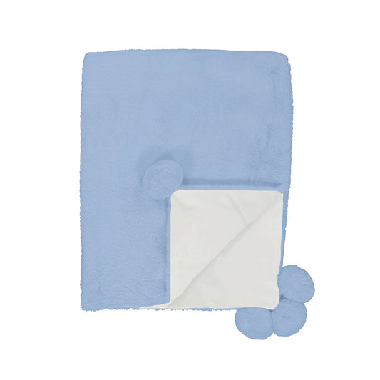 Manta pelo pom pom 9955 Nube