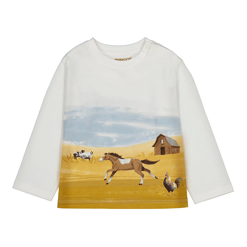 Camiseta m/l   2068 granja