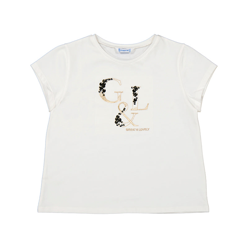 Camiseta m/c basica 854 crudo