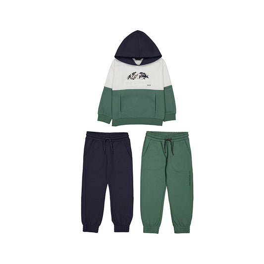 Chandal pullover 2 pantalones 4804 abeto