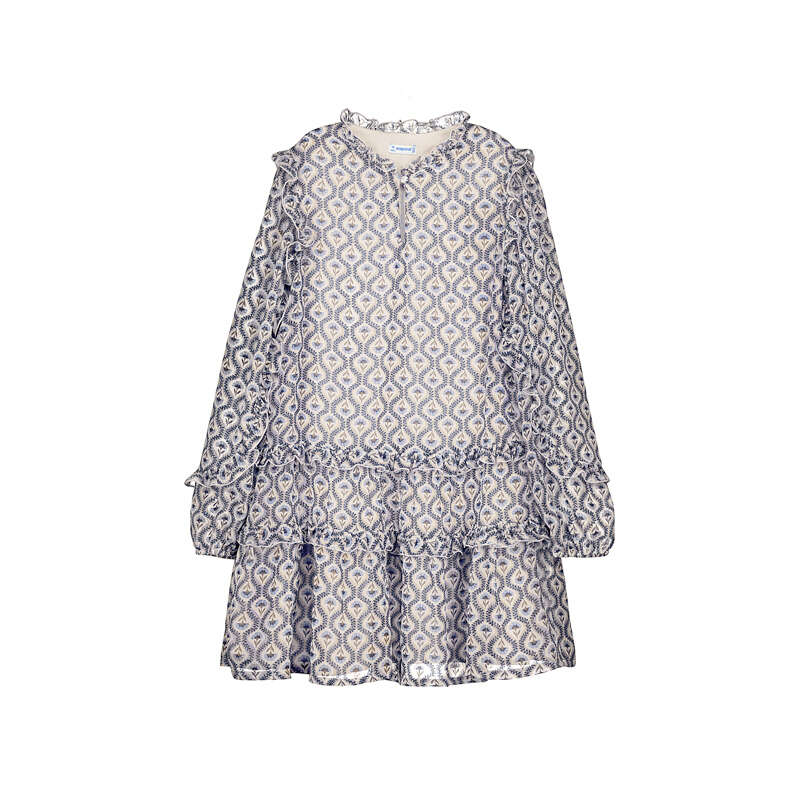 Vestido bambula estampado 7936 iceberg