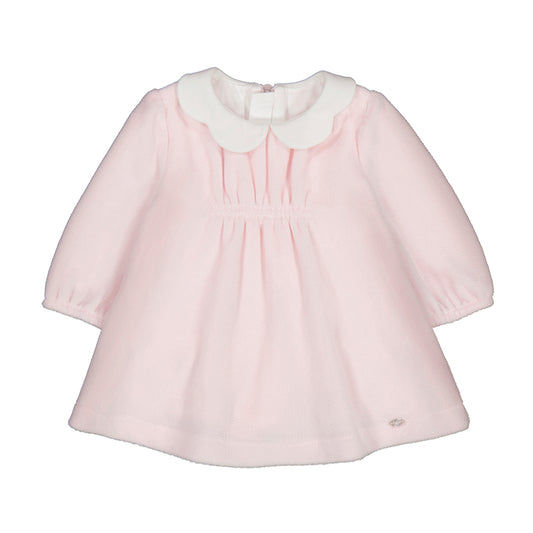 Vestido tundosado 2805 Rosa baby