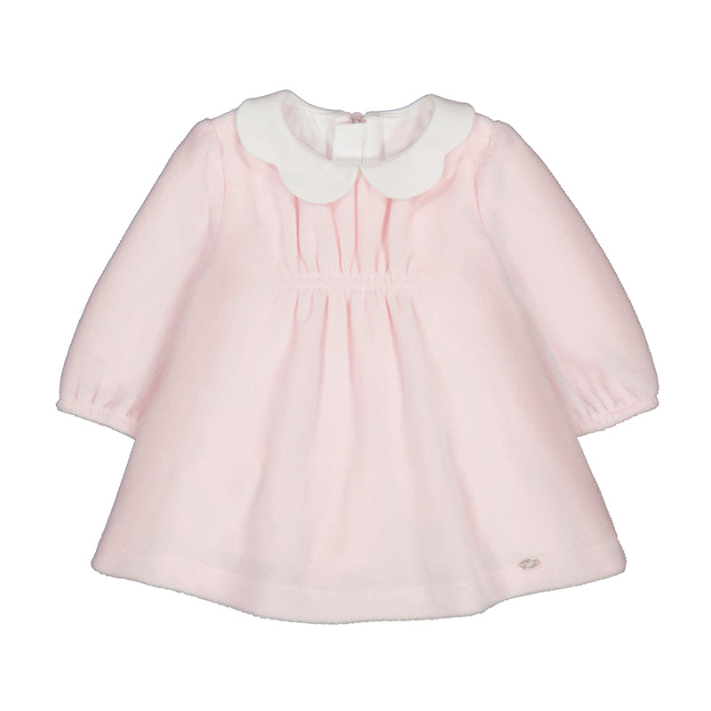 Vestido tundosado 2805 Rosa baby