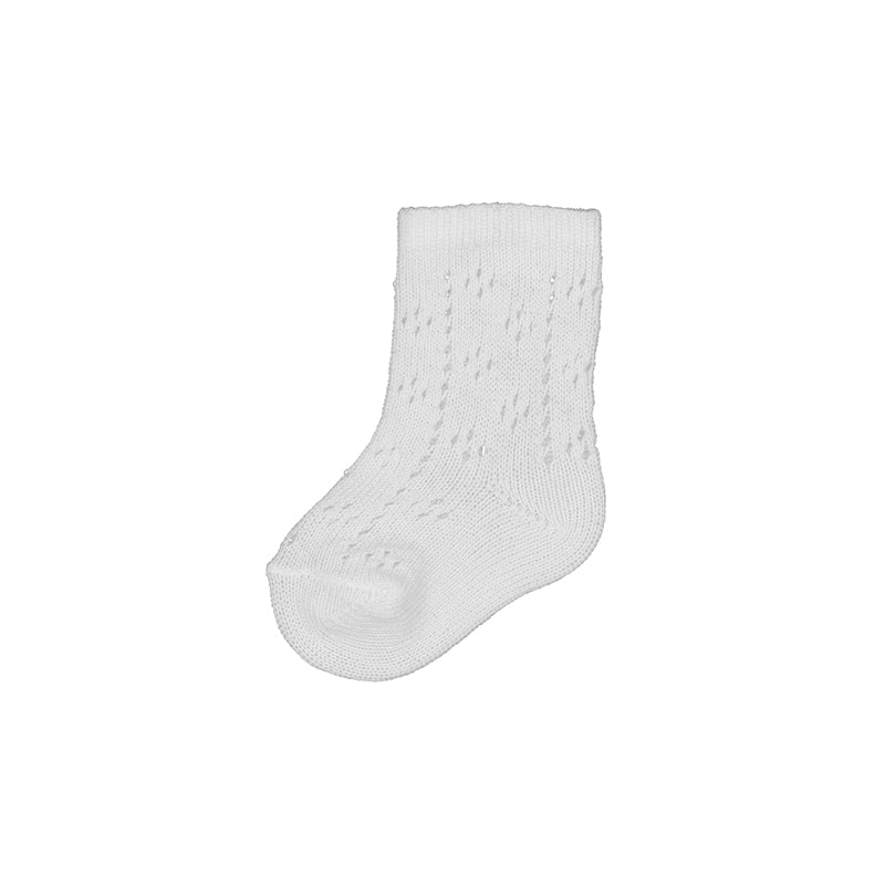 Calcetin alto natural 9864