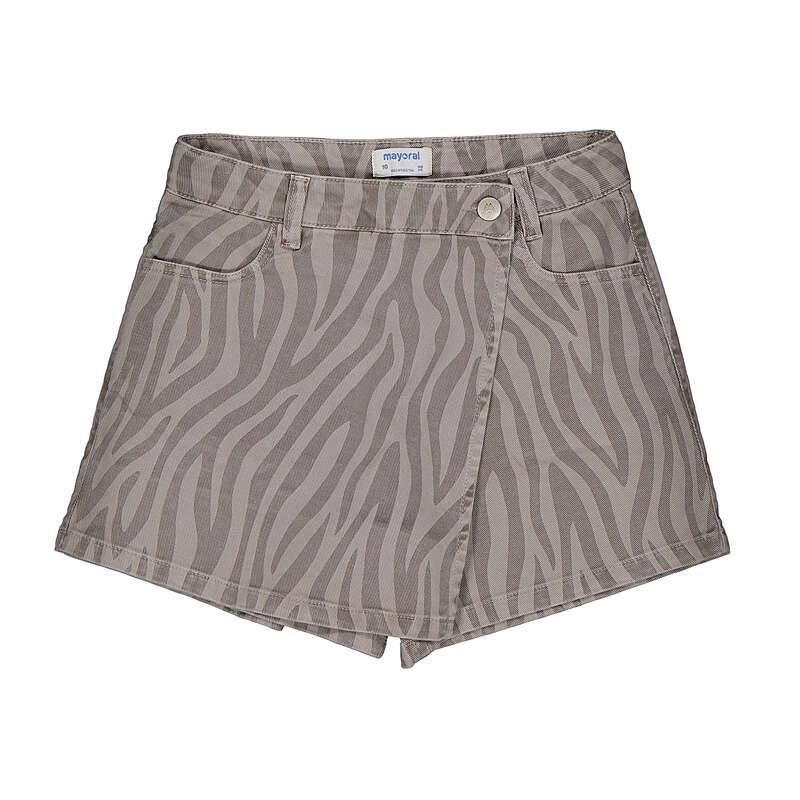 Falda pantalon sarga 7934 chocolate
