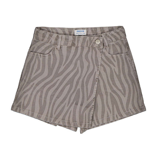 Falda pantalon sarga 7934 chocolate