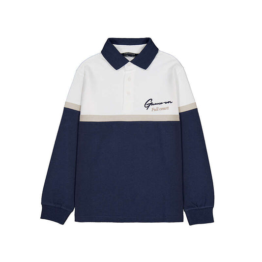 Polo m/l combinado 7104 sombra