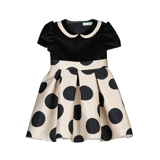 Vestido mikado 5526 beige