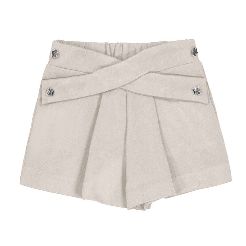 Falda pantalon pinzas 4909 avellana