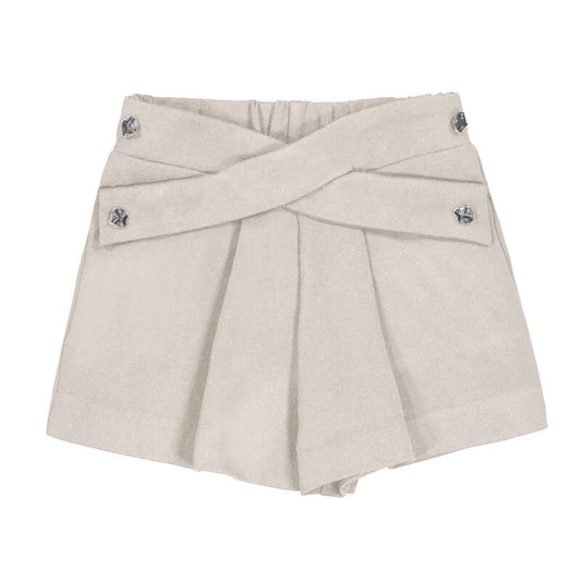 Falda pantalon pinzas 4909 avellana