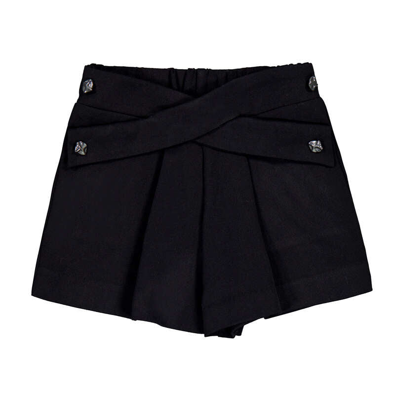 Falda pantalon pinzas 4909 negro