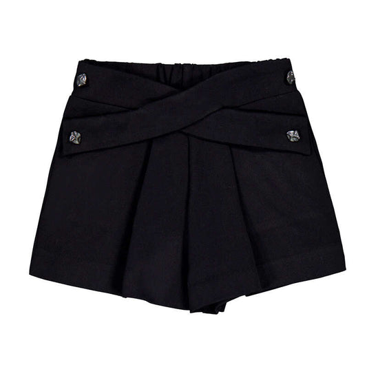 Falda pantalon pinzas 4909 negro