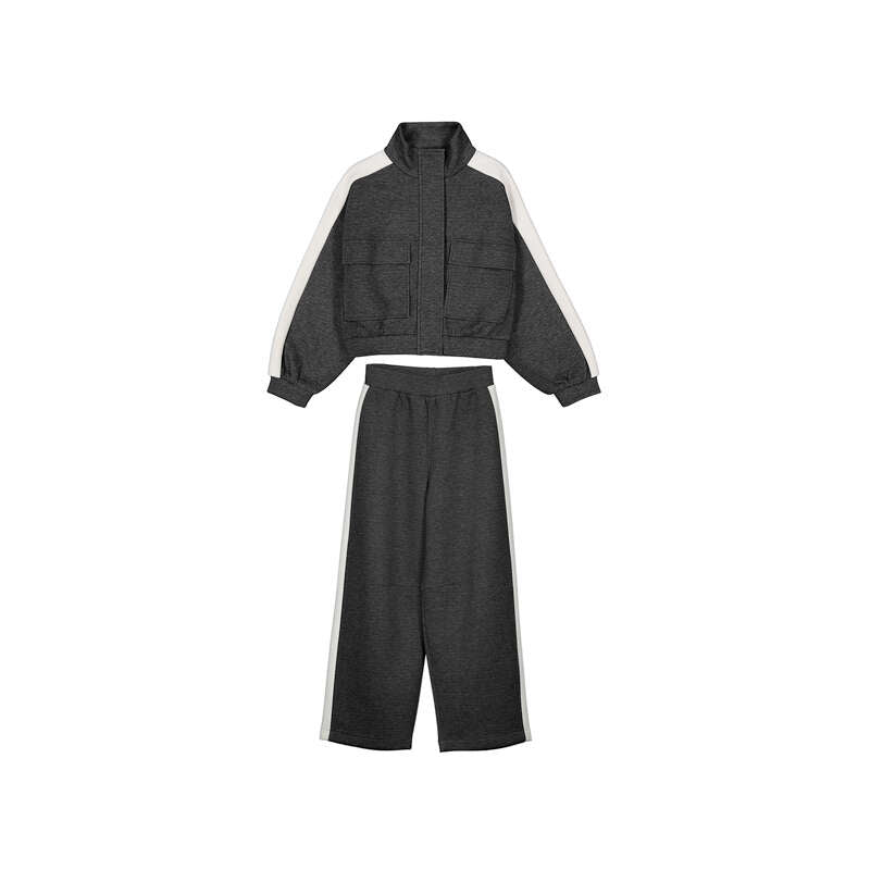 Chandal interlock bandas 7860 negro