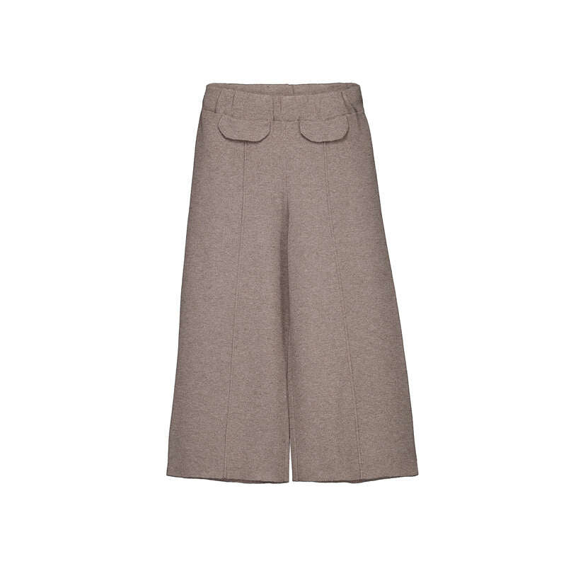 Pantalon largo tricot  4525 moka mez