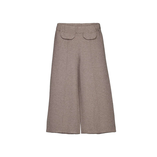 Pantalon largo tricot  4525 moka mez