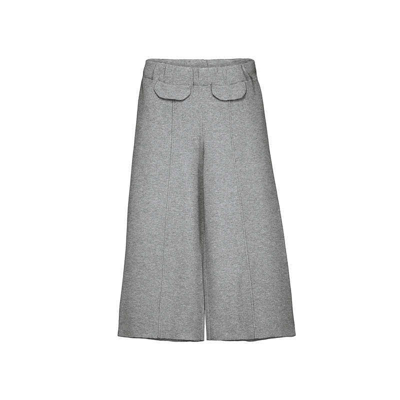 Pantalon largo tricot  4525 gris mez