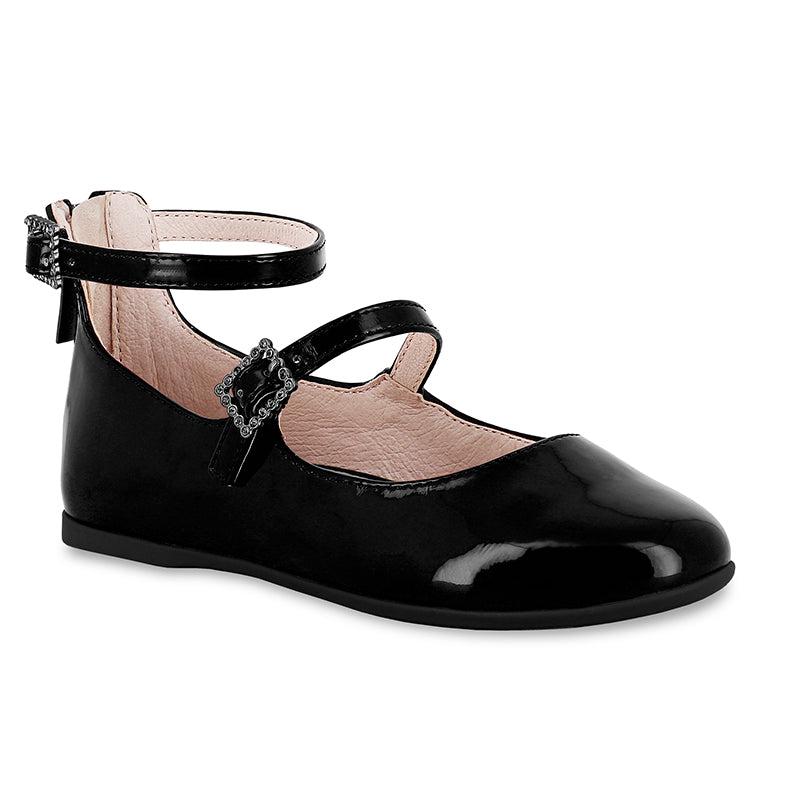 Mercedita hebillas 44554 negro