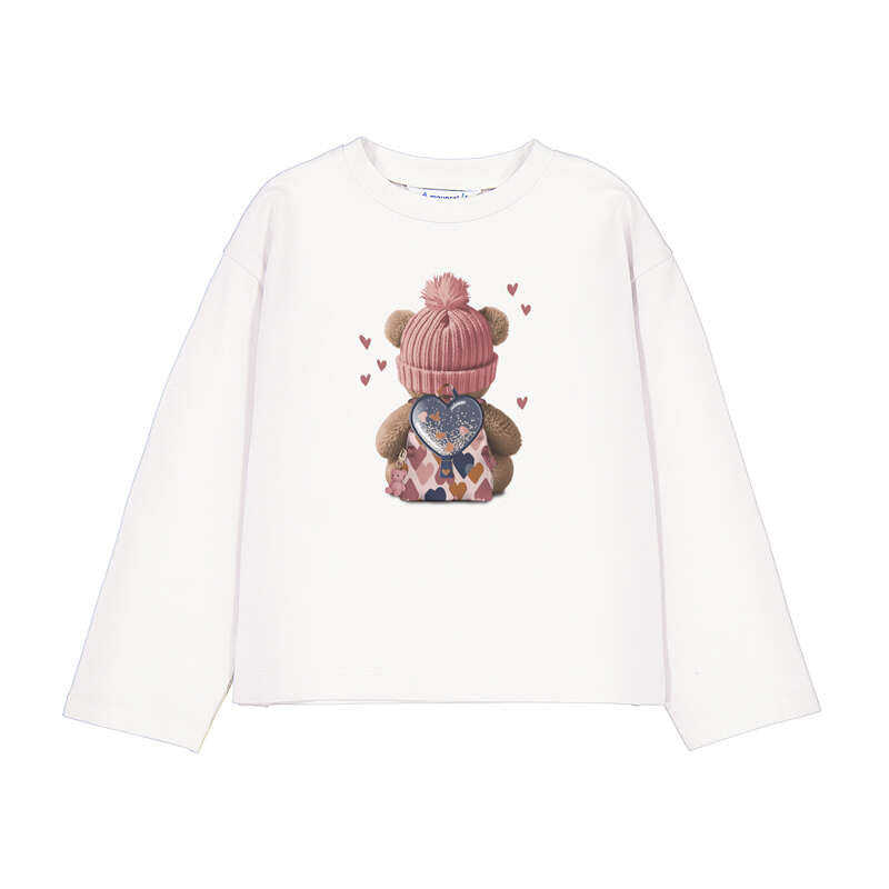 Camiseta m/l 4027 crudo