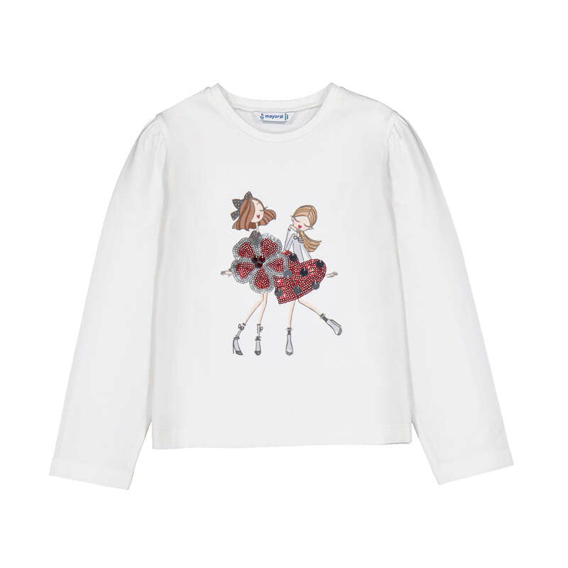 Camiseta m/l vestir 4033 Crd-rojo