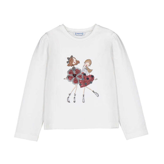 Camiseta m/l vestir 4033 Crd-rojo