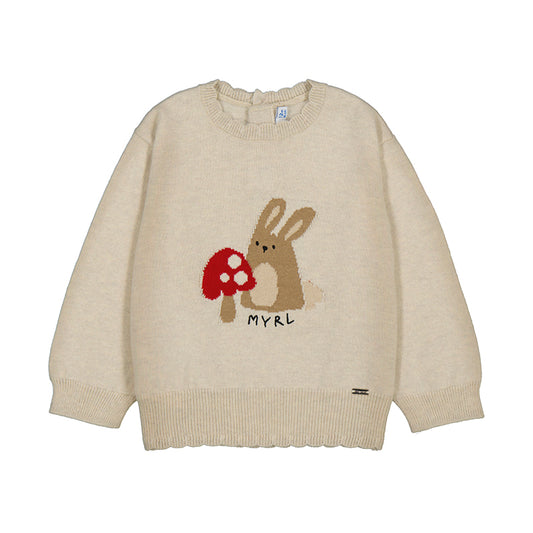 Conj. Sueter 2354 cereal,Body 2734 macchiato, bermuda 2261 camel