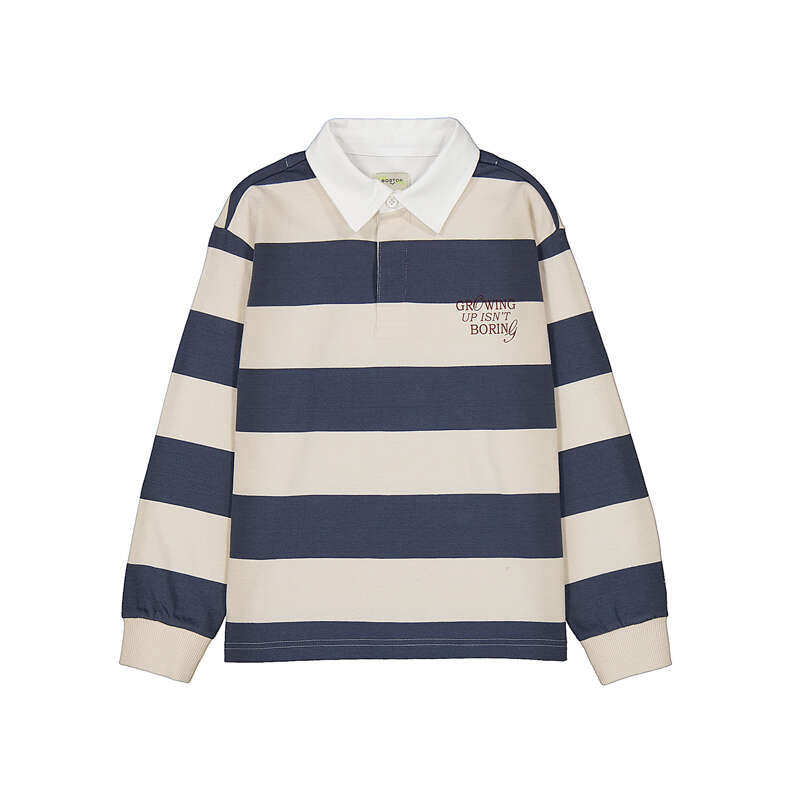 Polo m/l rayas 7111 indigo