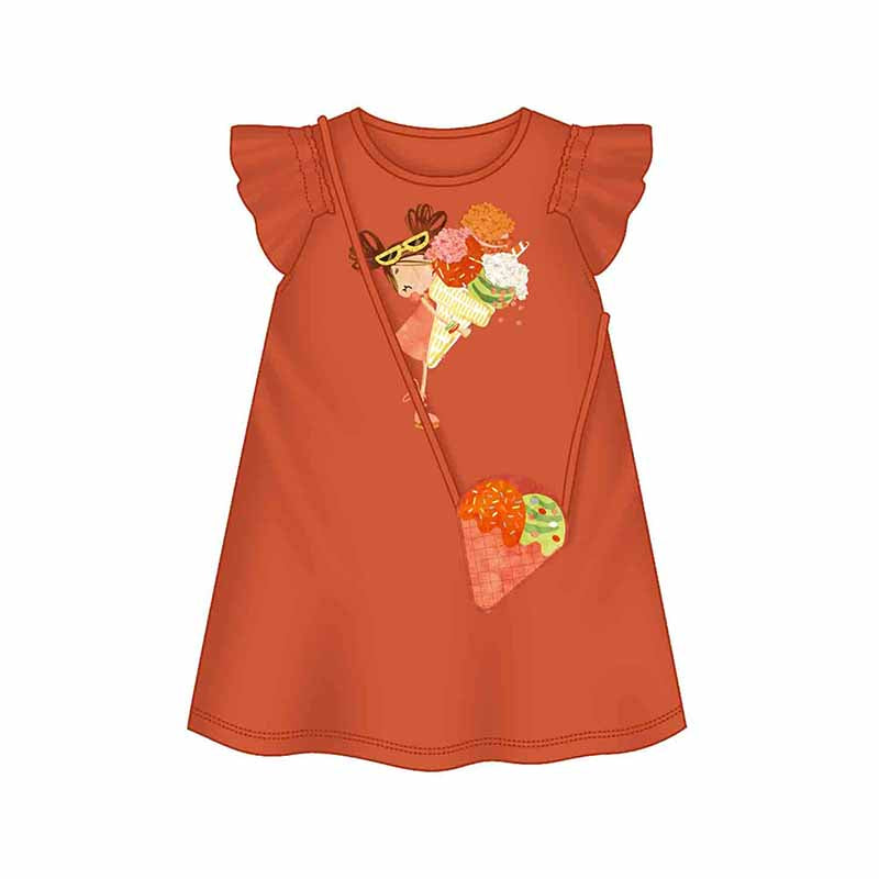 Vestido 3940 paprika