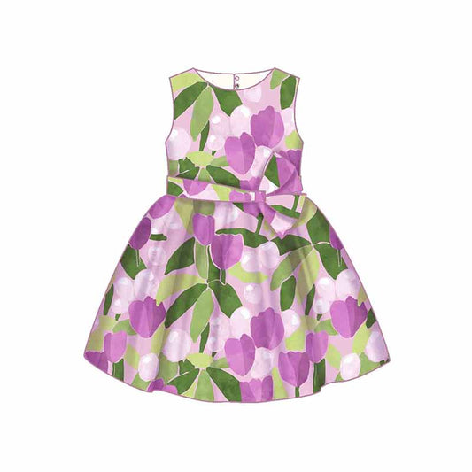 Vestido 3913 malva