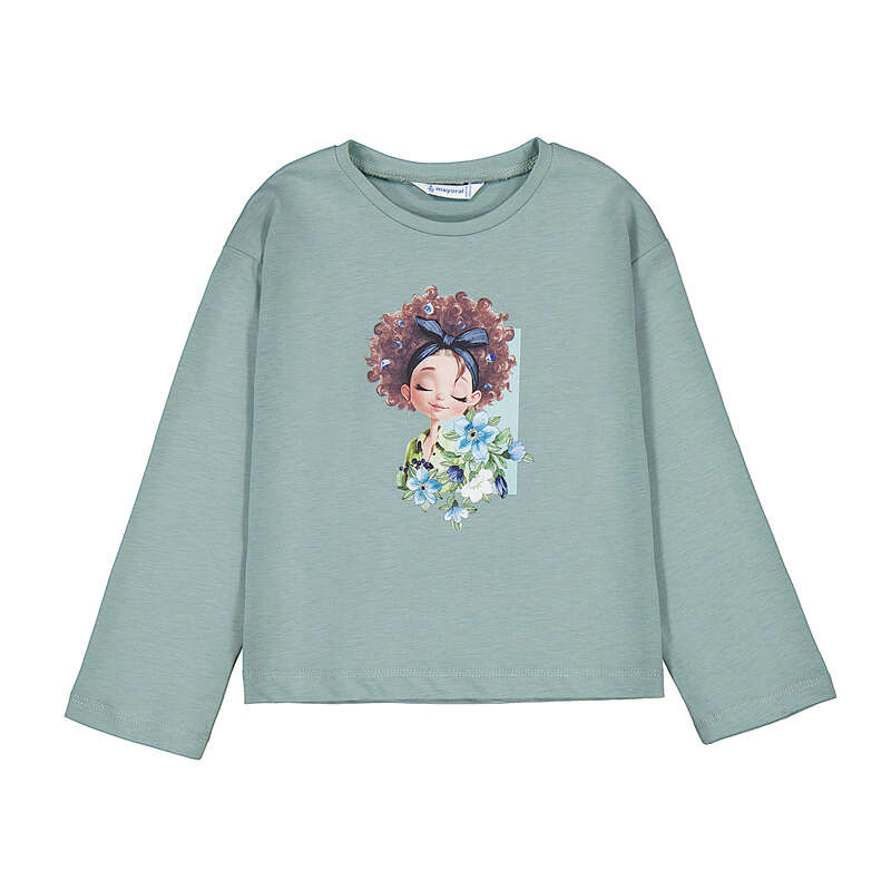 Camiseta m/l 4003 laurel