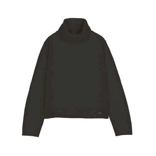Blusa tejido cuello alto 313 negro