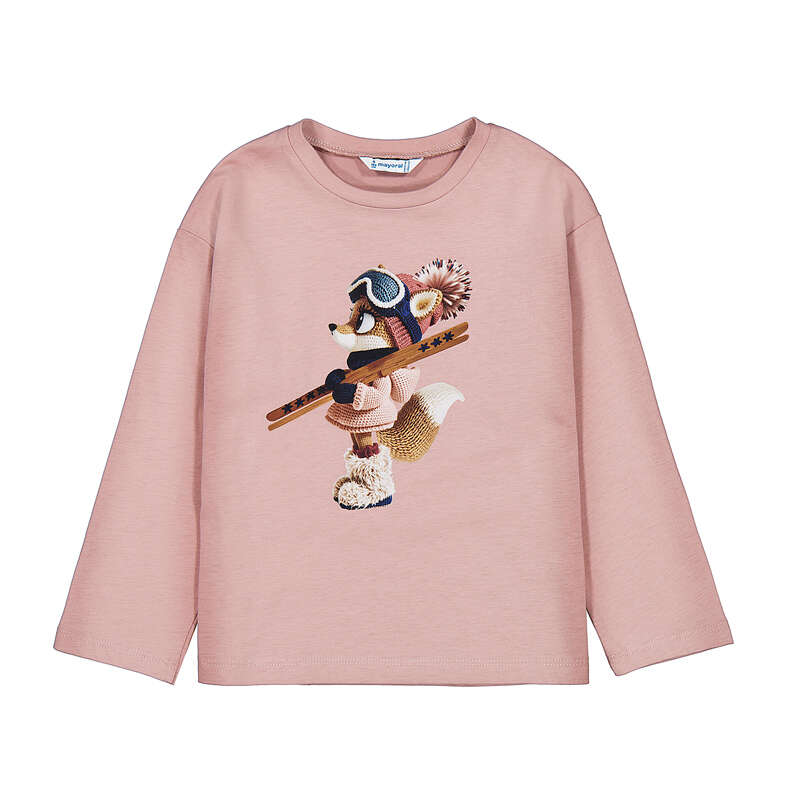Camiseta m/l 4003 pastel