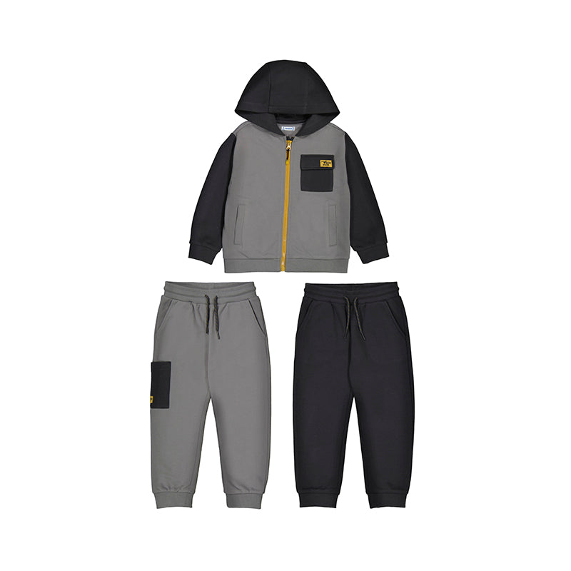 Chandal canguro 2p estructura 4808 gris