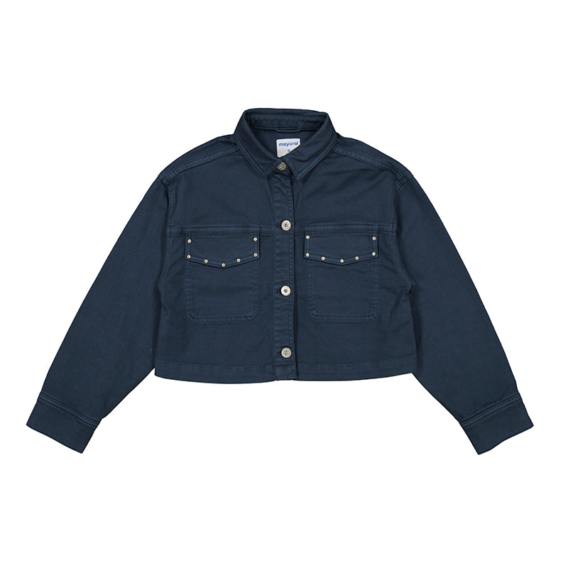 Sobrecamisa sarga 7198 petroleo