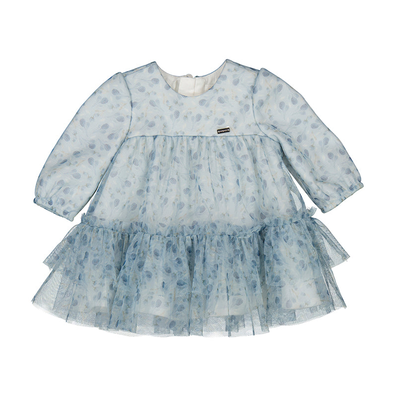 Vestido tul 2817 mineral