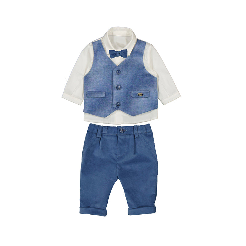 Conj. pantalon camisa chaleco 2581 artico