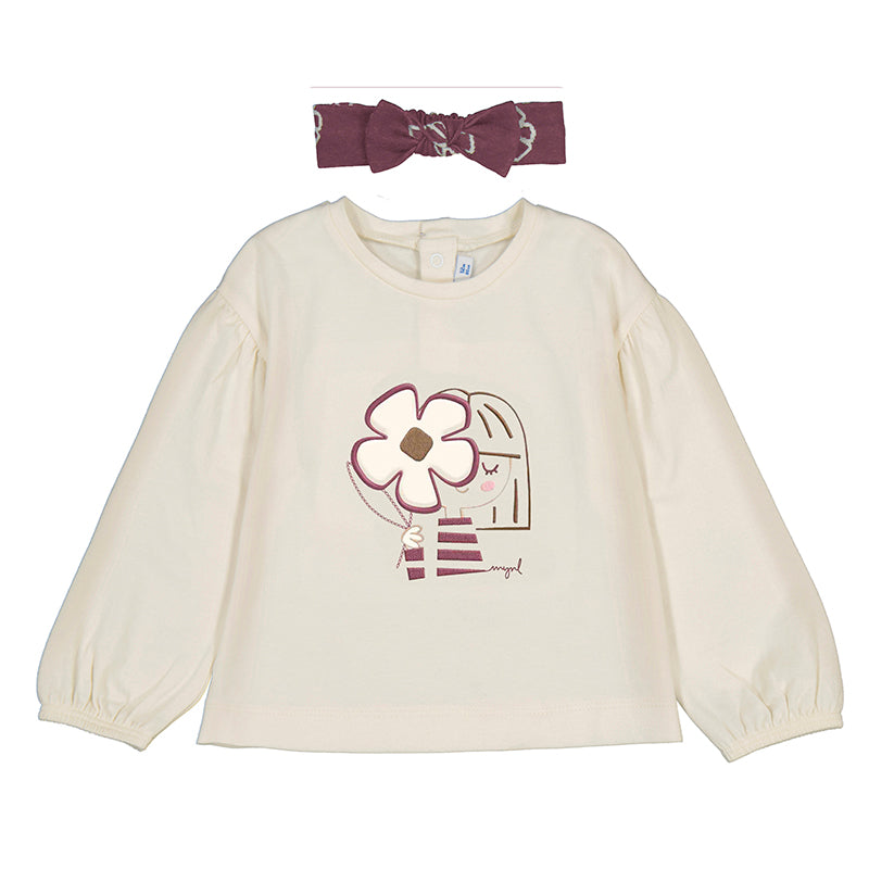 Camiseta m/l   2078 mac  rosado