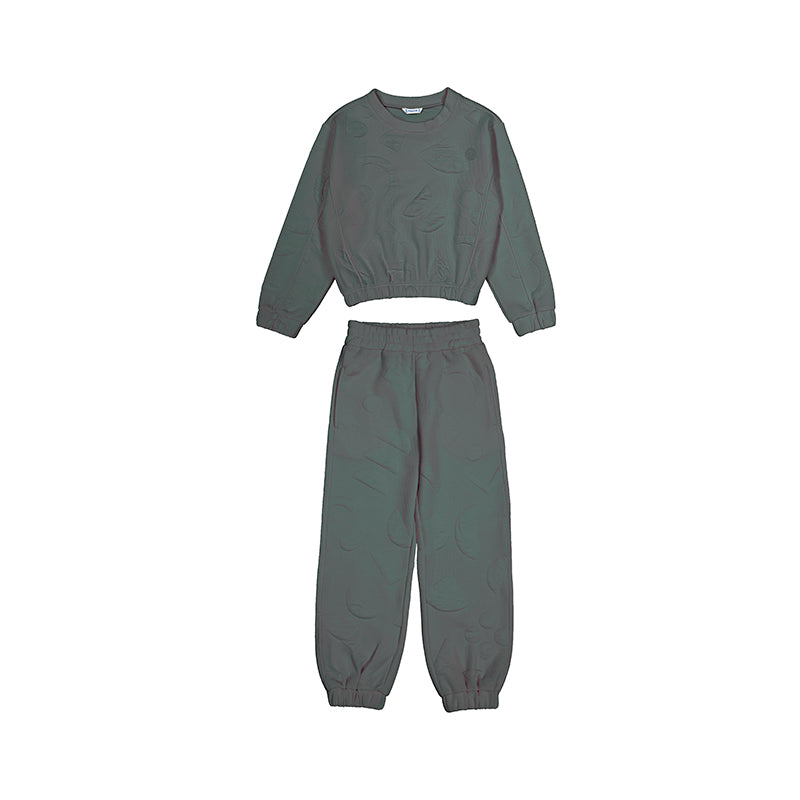 Chandal acolchado 7852 plomo