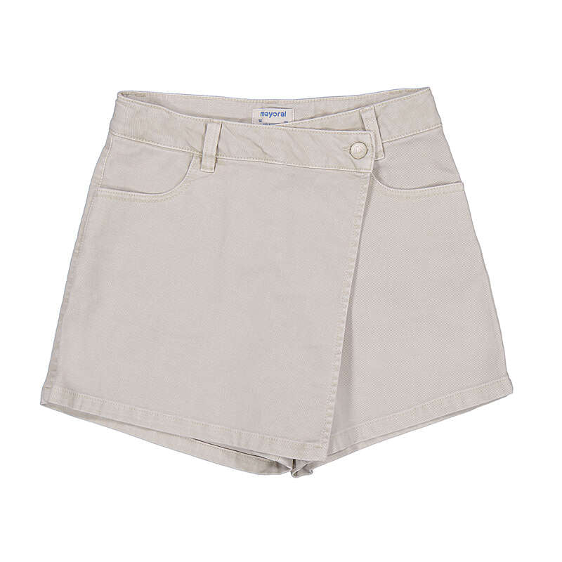 Falda pantalon sarga 7934 tiza