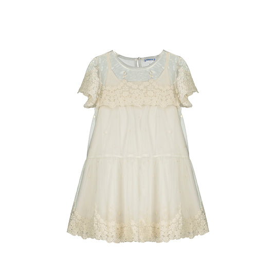 Vestido 3909 hueso