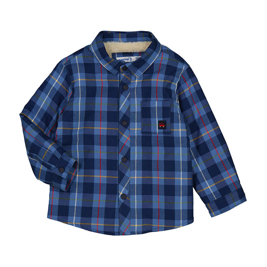Sobrecamisa forrada 2175 azul