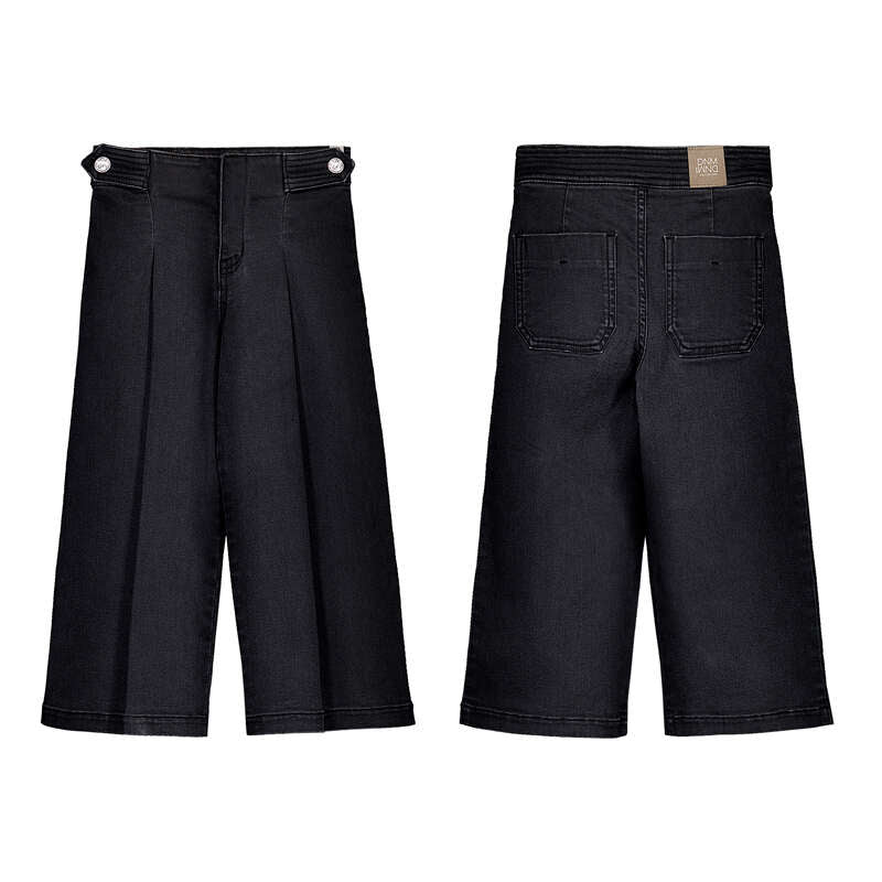 Pantalon tejano wide leg 4523 carbon