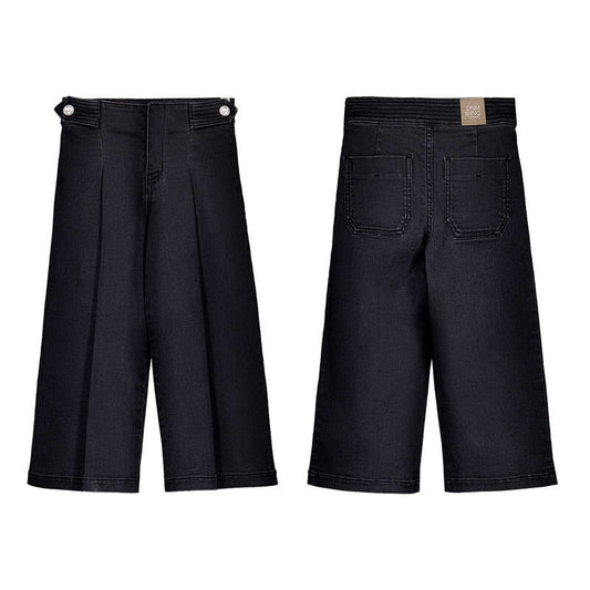 Pantalon tejano wide leg 4523 carbon