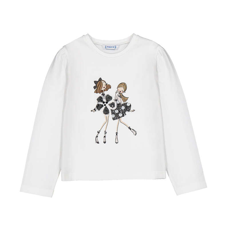 Camiseta m/l vestir 4033 Crd-negro
