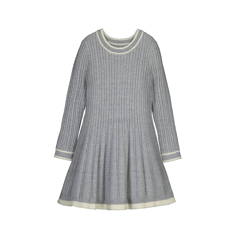 Vestido tricot ochos 4920 plata vig
